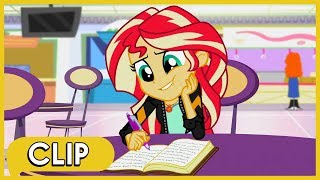 Sunset Receives a Message from Equestria  MLP Equestria Girls Special Mirror Magic [upl. by Claudie]