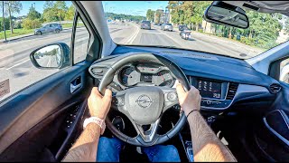 2023 Opel Crossland 12 Turbo 110HP 0100 POV Test Drive 1836 Joe Black [upl. by Halimaj224]