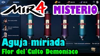 MIR4 Misterio 25  Aguja miríada  Flor del Culto Demoniaco [upl. by Notsa]