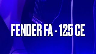 GUITARRA FENDER FA 125 CE REVIEW [upl. by Puri]