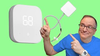 Install Amazon Smart Thermostat  CWire less than 4 minutes [upl. by Aehtrod]