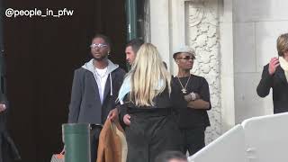 Wizkid  Chanel SS25 fashion show in Paris  01102024 [upl. by Fabiolas]