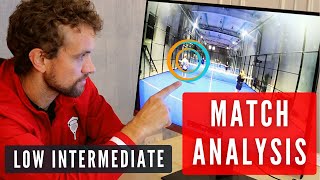 Padel Match Analysis  Tactical Tips [upl. by Neitsabes]