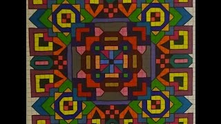 Another Mandala on Graph Paper [upl. by Agnot]