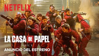 La casa de papel Parte 5 EN ESPAÑOL  Anuncio del estreno  Netflix [upl. by Efinnej216]