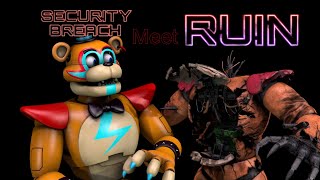 Security Breach meet RUIN FNaF SBRUINSFM [upl. by Blount89]