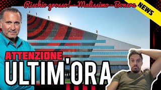 😢MALISSIMO😱RISCHIO GROSSO😡CARDINALE IMPARI DA LUI😐 TIFOSI CHE DAN FASTIDIO‼️BONERA📣BALLE Milan Hello [upl. by Ynnaffit]