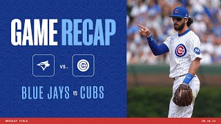 Cubs vs Blue Jays Game Highlights  81824 [upl. by Chapa711]