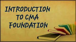 CmaICAI foundation course details syllabus 2016 [upl. by Eniffit]