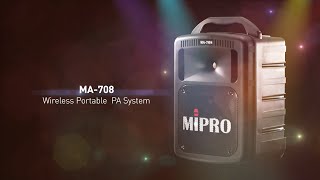 MA708 Portable Wireless PA System [upl. by Llenwahs485]