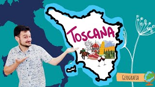 LA TOSCANA  La geografia spiegata ai bambini di scuola primaria [upl. by Walrath]