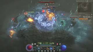 Diablo 4 BL  Blizzard Sorc AoZ Tier 13 clear [upl. by Ariaj]