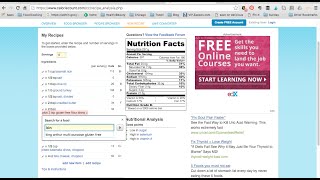 How to Calculate Nutrition Facts for Any Recipe [upl. by Nikos]