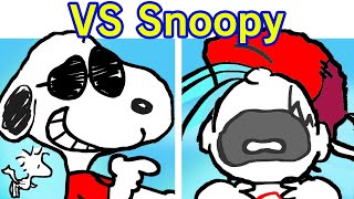 Friday Night Funkin  Funkin Peanuts vs Snoopy  Jank FULL Build FNF Mod Charlie Brown [upl. by Ayik]