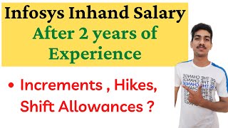 Infosys Salary After 2 years Experience  Infosys System Engineer Salary 2022 Infosys Inhand Salary [upl. by Yrellih]