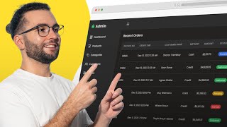 Build an Ecommerce Admin Dashboard with Nextjs [upl. by Chasse24]