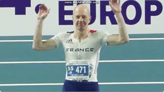 Darren Scott M55 60m amp 200m European indoor Championships Poland 2024 [upl. by De359]