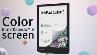 PocketBook InkPad Color 3 your colorful ereading adventure with the latest color E Ink screen [upl. by Helm]