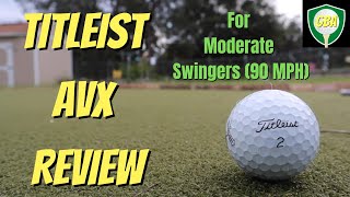 Titleist AVX Review  Average Swing Speed [upl. by Evot]