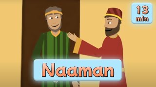 All Bible Stories about Naaman  Gracelink Kindergarten Collection [upl. by Henigman17]