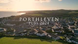 Porthleven May 24drone flight in 4k [upl. by Nnayelsel849]