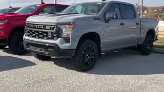 2025 Chevrolet Silverado 1500 Custom Trail Boss Walkaround [upl. by Sidoon548]