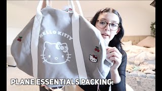 PLANE ESSENTIALS PACKING [upl. by Naihtsirc]