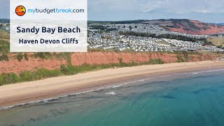 Haven Devon Cliffs  Sandy Bay Beach  Our Favourite UK Beach in 2023 [upl. by Alihet]