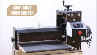 DIY  Shop built Drum Sander [upl. by Notfol407]