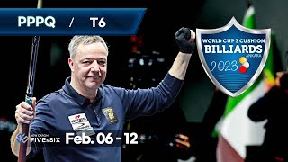 Table 6 Ankara World Cup 3Cushion 2023  PPPQ [upl. by Jermain]