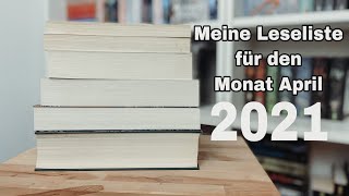 Meine Leseliste für den Monat April 2021  Readandfit Booktube [upl. by Sherer]