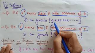 regular expressions in theory of automata  TOC  Lec40  Bhanu Priya [upl. by Wooldridge]