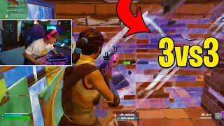 Piz 3vs3 STUPENDO in Creativa Con i Top Players Italiani  Fortnite [upl. by Ahsilrae]