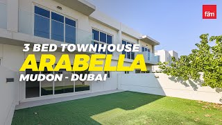 Amazing 3 Bed Townhouse in Arabella 3 Mudon  Dubai [upl. by Anitnuahs]