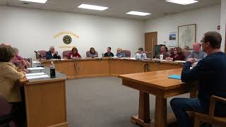 Carlinville City Council Meeting  December 4 2017 [upl. by Nette]