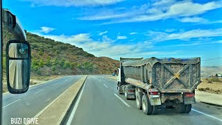 Bus Driving in Morocco  Tetouan to Tangier 4K 60FPS HDR [upl. by Claire]