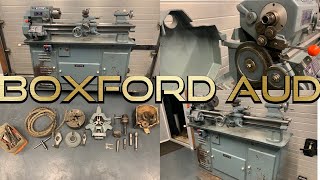 Boxford AUD Model A Thread Cutting Lathe Vintage Quality [upl. by Aiciles]