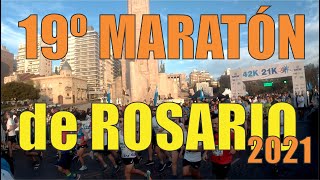 MARATON DE ROSARIO 2021  Emoción La largada y charla con el record Tucu Gómez [upl. by Gnat342]