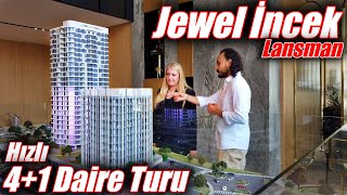 Ünsal Group JEWEL İNCEK Lansman Vlog  Hızlı 41 Örnek Daire Turu [upl. by Shifrah]