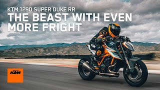 The KTM 1290 SUPER DUKE RR – THE BEAST with even more fright  KTM [upl. by Faxen539]