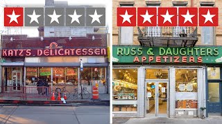 I Ranked NYCs Most Famous Restaurants from WORST to BEST [upl. by Lhok384]