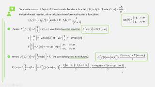 Seminar 7 MS Transformata Fourier [upl. by Neimad]