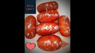 Kalo Jam Mishti recipe 🍡 [upl. by Releyks695]