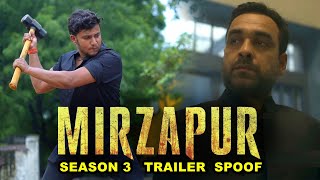 Mirzapur Season 3 Trailer Spoof  Pankaj Tripathi Ali Fazal  OYE TV [upl. by Woermer]