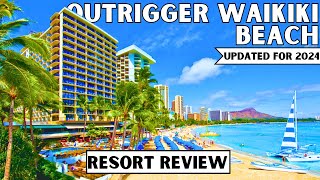 Outrigger Waikiki Beach Resort Review 2024 Update [upl. by Rellek]