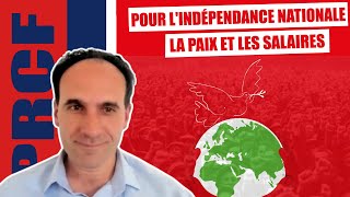 Portons l’Alternative Rouge et Tricolore pour Reconstruire la France des travailleurs [upl. by Ymmat]