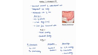 MECKELS DIVERTICULUM NOTES ONE PAGE NOTES  SMALL INTESTINE  SURGERY  4TH PROFF  MBBS [upl. by Ela333]