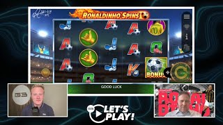 G3 Lets Play Ronaldinho Spins with Booming Games [upl. by Salbu93]