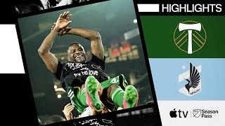 Portland Timbers vs Minnesota United  Comeback Win  Full Match Highlights  June 29 2024 [upl. by Hpeseoj]