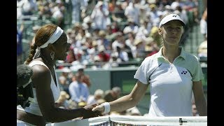 Serena Williams vs Elena Dementieva Miami 2004 Highlights [upl. by Katina152]